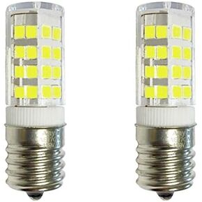 Anyray 2-Bulbs Replacement for GE WB36X10003 40W Microwave Light Bulb, 40T8 E17 Base Appliance Light Bulbs (Warm White 3000K)