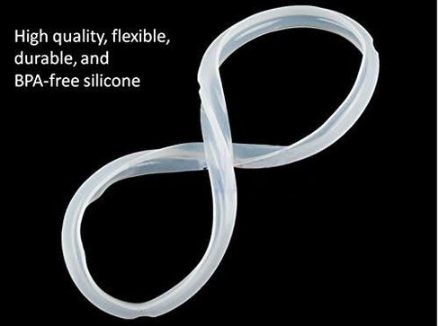 Twin Pack: 2 GJS Gourmet Replacement Silicone Gaskets or Pressure Rings Compatible with Carey DPC-9SS, Smart Pressure Canner & Cooker, Stainless Steel, 9.5 Quart in Kuwait