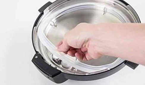 Twin Pack: 2 GJS Gourmet Replacement Silicone Gaskets or Pressure Rings Compatible with Carey DPC-9SS, Smart Pressure Canner & Cooker, Stainless Steel, 9.5 Quart in Kuwait