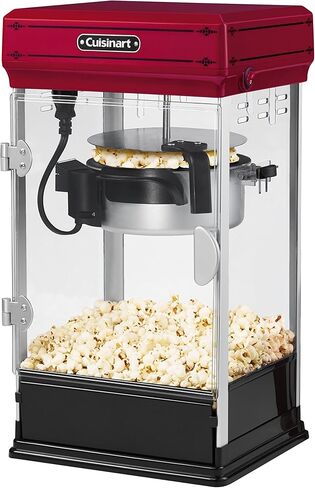 ماكينة صنع الفشار على الطراز الكلاسيكي من Cuisinart CPM-28، أحمر، DAA in Kuwait