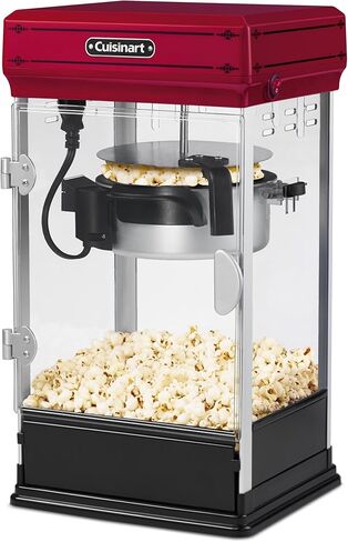 ماكينة صنع الفشار على الطراز الكلاسيكي من Cuisinart CPM-28، أحمر، DAA in Kuwait