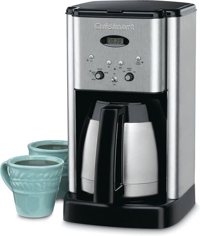 ماكينة تحضير القهوة الحرارية Cuisinart DCC-1400 Brew Central سعة 10 أكواب، فضي (متجدد) in Kuwait