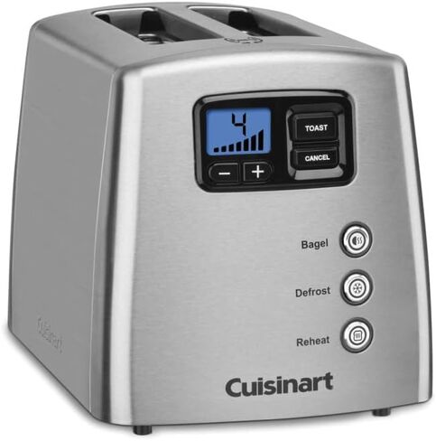 Cuisinart CPT-420 Touch to Toast Leverless 2-Slice Toaster, Brushed Stainless Steel in Kuwait