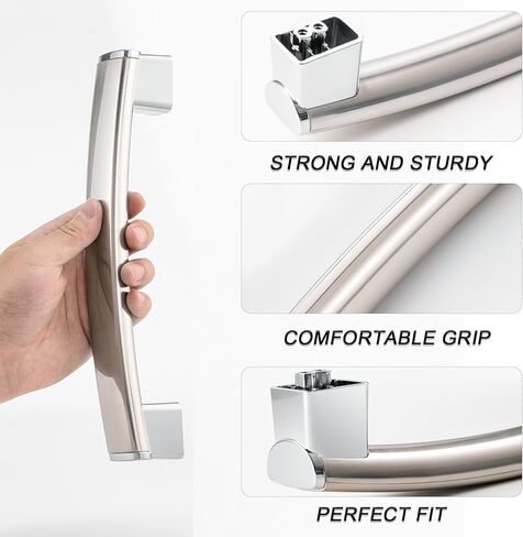 استبدال مقبض باب الميكروويف WB15X26821، متوافق مع ميكروويف GE، JVM6175SK2SS JVM7195SK3SS JVM6175SK1SS JVM6175EK2ES JVM7195SK1SS، يستبدل AP6024408 PS11736302 EAP11736302 in Kuwait