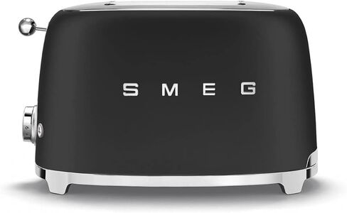 SMEG 2 Slice Retro Toaster (Matte Black) in Saudi Arabia