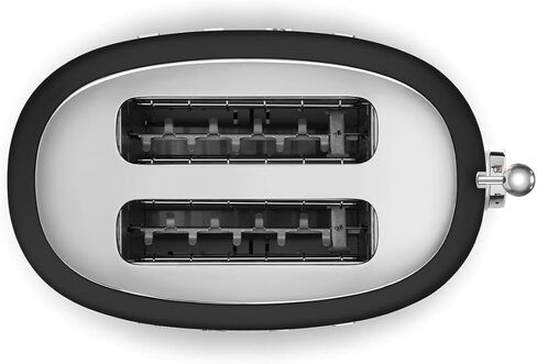 SMEG 2 Slice Retro Toaster (Matte Black) in Saudi Arabia