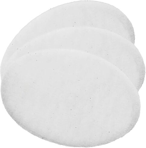 OVENTE 1.5 Liter Electric Deep Fryer FDM1501BR Charcoal and Oil Vapor Replacement Filter Set Pack of 3, White and Black ACPFDM1503 in Saudi Arabia
