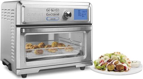 فرن محمصة مقلاة هوائية رقمية من Cuisinart TOA-65 مع حزمة خيارات برمجة بديهية مع حزمة حماية محسنة CPS لمدة سنة واحدة in Saudi Arabia