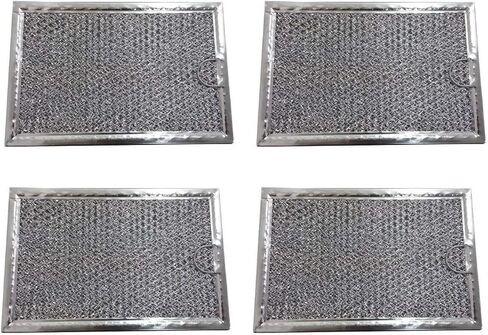 Microwave Grease Filter Replacement Part for LG Models LMH2016SB LMH2235ST LMV1635SB LMV1635SW LMV2083SB LMV1831SB LMV1831ST Aluminum Mesh Microwave Grease Filter - 5" x 7-5/8" x 3/32" (1) in Saudi Arabia
