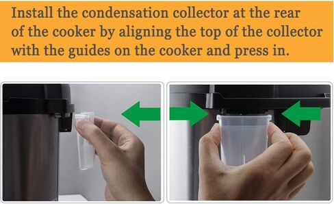 WishDirect Original Condensation Collector Compatible with Instant Pot 5, 6, 8 Quart Duo, Duo Plus, Ultra, Lux - 2 Pcs in Kuwait