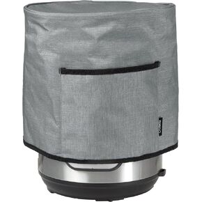 Crutello Pressure Cooker Cover With Storage Pocket Compatible With Instant Pot 6 Quart Pressure Cooker - Instant Pot Cover Measuring 15" X 12.5" X 13.5" Instant Pot Pressure Cooker Cover