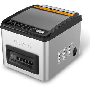 مضخة زيت Wevac مقاس 12 بوصة، مانعة للتسرب للغرفة، CV12 Turbo، قوية وشديدة التحمل، مثالية للأطعمة السائلة أو العصيرة بما في ذلك اللحوم الطازجة والحساء والصلصات والمخللات. عرض الختم الاحترافي وآلة من الدرجة التجارية in Kuwait