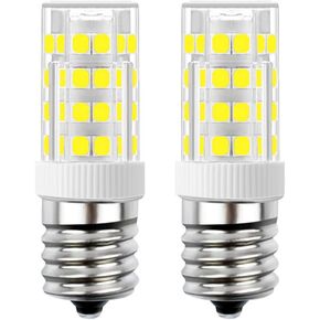 SumVibe E17 LED Bulb, Stovetop Light, Appliance Bulb Under Microwave Oven, Non-Dimmable, 4W Daylight White 6000K, 110V-130V, 6-Pack