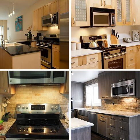 8206232A لمبة ويرلبول ميكروويف تحت غطاء محرك السيارة Kei AC110-130V 4W لمبة ميكروويف E17 تناسب مصابيح ويرلبول مايتاج الحمم البركانية - يستبدل 1890433 2pack (أبيض دافئ) in Kuwait