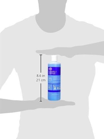 Urnex Clearly Coffee Pot Cleaner - 3 Pack - Made in the USA - French Press Liquid Cleaner for Glass Bowls Airpots Satellite Brewers and Thermal Servers Removes Coffee Oils in Kuwait