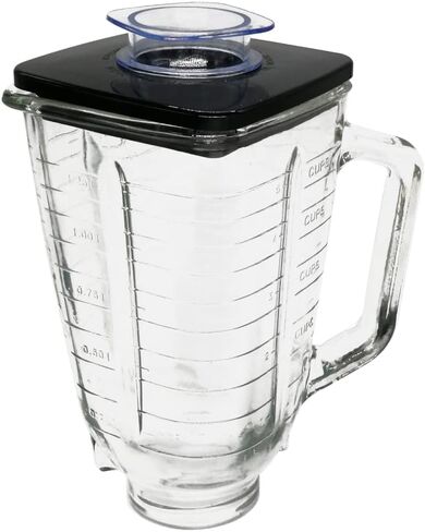 Blender 5-cup Glass Jar，Comptaible with Oster blender models 4108, 4109, 4106, 4110, 4111, 4117 Classic Series and Osterizer series Blender (Glass, 5-cup Jar) in Saudi Arabia