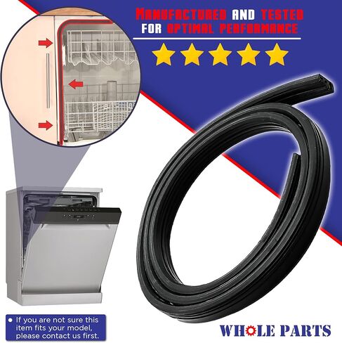 اجزاء كاملة سدادة حوض غسالة الصحون DD62-00097B (اسود) - بديل ومتوافق مع بعض غسالات الصحون سامسونج in Kuwait