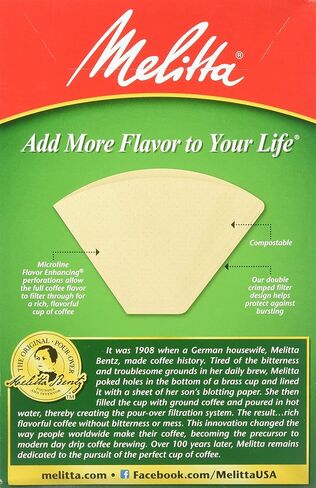 Melitta Cone Coffee Filters, Natural Brown #4, 300 Count (Pack Of 3) & Dunkin' Original Blend Medium Roast Ground Coffee, 30 Ounce in Saudi Arabia