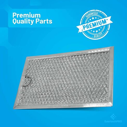 EvertechPRO 5230W1A012C مجموعة مرشح الشحوم من 4 بديل لميكروويف LG 5230W1A012B 2B72705B 2B72705C 5230W1A012A in Kuwait