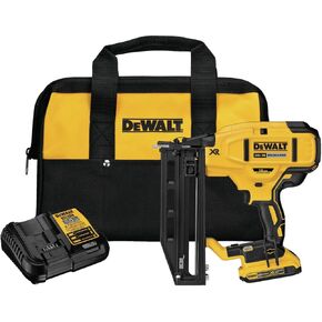 DEWALT 20V MAX* XR Finish Nailer, Cordless, Straight, 16GA (DCN662D1) in Kuwait