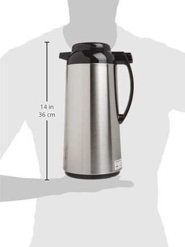 Zojirushi AFFB-10SAXA Premium Thermal Carafe, 1.0 Liter, Brushed Stainless Steel in Kuwait