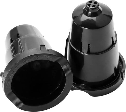 حامل قهوة كيه مع ابرة مخرج بديل لموديلات كيوريج المتوافقة مع K10 وK40 وK45 وK60 وK65 وK70 وK75 وK77 وK79 وB31 وB40 وB45 وB55 وB60 وB65 وB65 (قطعتان) in Kuwait