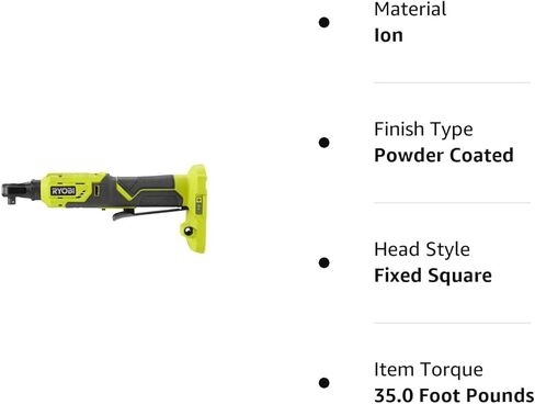 RYOBI P344 18V ONE+ 3/8-inch 4-Position Lithium Ion Compact Rotating Power Ratchet (Tool-Only, Battery & Charger Not Included) in Kuwait