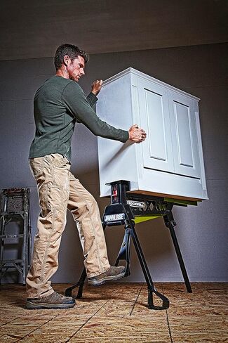 محطة دعم المواد المحمولة Rockwell JawHorse - RK9003، أسود وأخضر in Kuwait