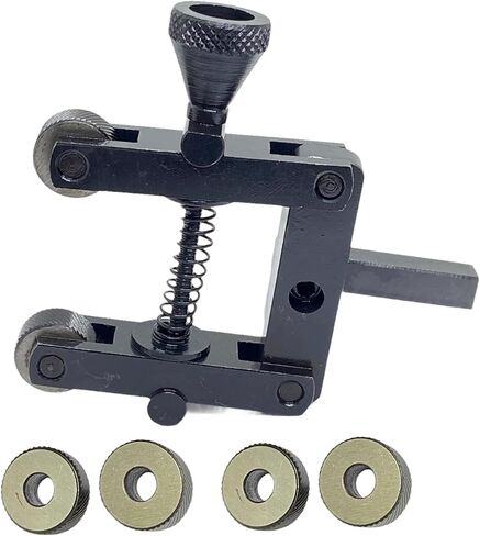 Shank 1/2" Quick Action Scissor Type Knurling Tool Holder Capacity 1/16-2.1/4" | Length: 6" | Hardened Steel Knurls in Saudi Arabia