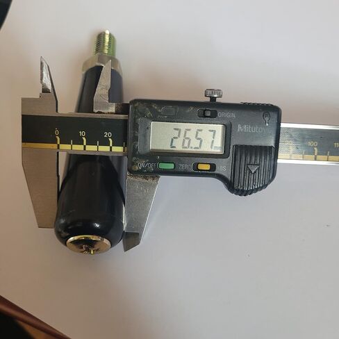 DONGYANG Ind. Co.، عجلة يدوية بمقبض دوار مع جذع ذكر M10 * P1.5-100mm لجميع الآلات تقريبًا. مع صامولة التثبيت المتضمنة in Kuwait