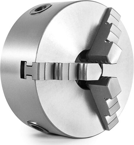 VEVOR K11-100 مخرطة تشاك 4 "، مخرطة معدنية تشاك ذاتية التمركز 3 فك، مخرطة تشاك مع مجموعتين من الفكين، لآلات الطحن in Kuwait