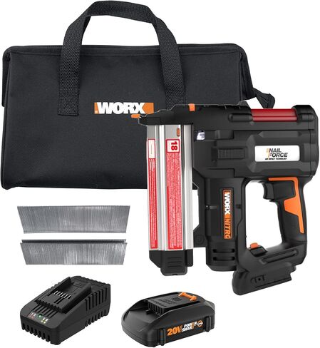 Worx WX840L 20V Power Share لاسلكي 18 مقياس للأظافر ومسدس دبابيس in Kuwait