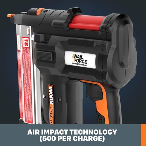 Worx WX840L 20V Power Share لاسلكي 18 مقياس للأظافر ومسدس دبابيس in Kuwait
