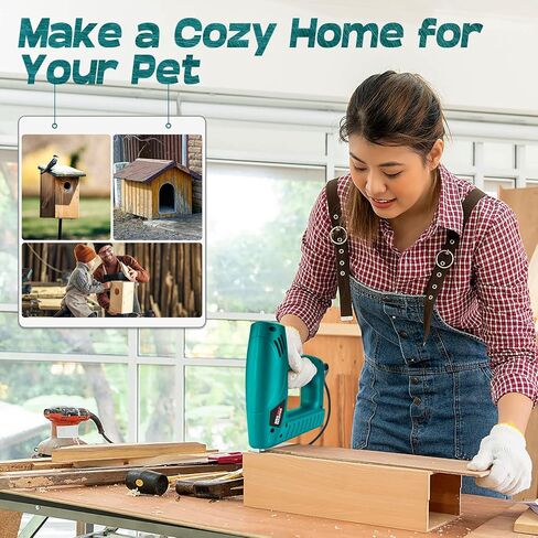 دباسة مسامير كهربائية NEU ماستر N6013 مع مقبض امان قابل للتعديل من نيو ماستر للتنجيد وتحسين المنزل in Kuwait