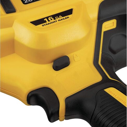 DEWALT 20V MAX* XR Finish Nailer, Cordless, Straight, 16GA (DCN662D1) in Saudi Arabia