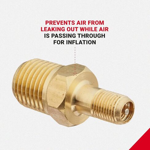 Milton S-684-4 1/4" MNPT Male Tank Valve, includes Protective Caps (Pack of 2) in Saudi Arabia