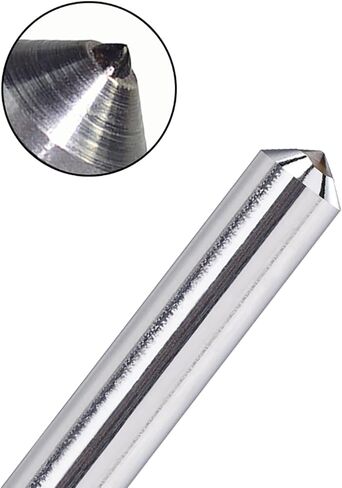 لقمة نقش ماسية، لقمة توجيه CNC مقاس 1/8 بوصة، 60/90/120 درجة، أداة طحن ونحت للحجر المعدني in Kuwait