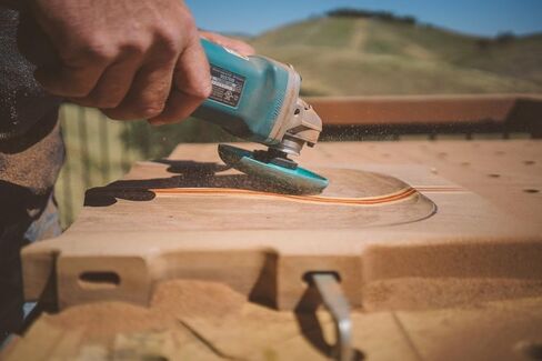 طبق Kutzall Extreme Shaping - خشن، 4-1⁄2 بوصة (114.3 مم) قطر × 7⁄8 بوصة (22.2 مم) التجويف - ملحق طاحونة زاوية النجارة لديوالت، بوش، ميلووكي، ماكيتا. كربيد التنجستن الكاشط، DW412X90 in Kuwait