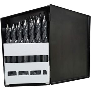 Astro Tools TS29 ONYX 29pc TurboStep HSS Reduced Shank Mechanics Length 1/16" - 1/2" Drill Bit Set in Kuwait