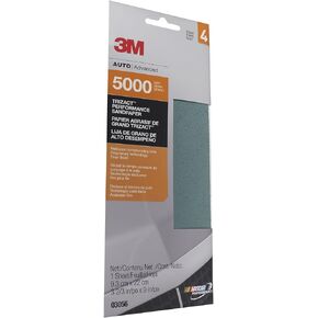 3M (3056) Trizact 3-2/3" x 9" 5000 Grit Performance Sandpaper in Saudi Arabia
