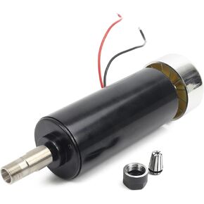 RATTMMOTOR CNC 500W Spindle Motor ER11 500 Watt Air Cooled Spindle Motor 52mm DC 48V 12000RPM 600mN.m for DIY Mini CNC Router حفارة طحن آلة in Kuwait