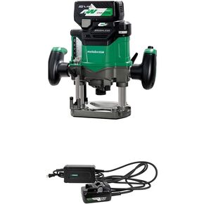 جهاز التوجيه الغطس اللاسلكي Metabo HPT 36V MultiVolt™ | أداة فقط - بدون بطارية | تتضمن أطواق مقاس 1/2 بوصة و1/4 بوصة | سرعة متغيرة | محول تيار متردد اختياري | M3612DAQ4