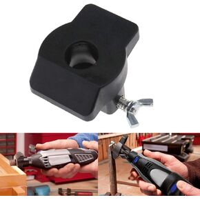 Micro Traders Rotary Sanding Grinding Guide Tool for Dremel 576 Shaping Platform Attachment in Saudi Arabia