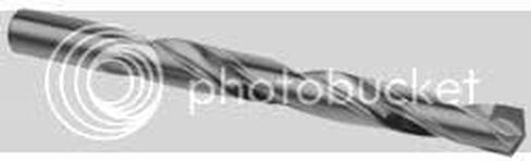 15/64" Aircraft Extension Drill, 6" Overall, Carbide Tipped, 135° Split Point, (.2344"), 61015 in Saudi Arabia