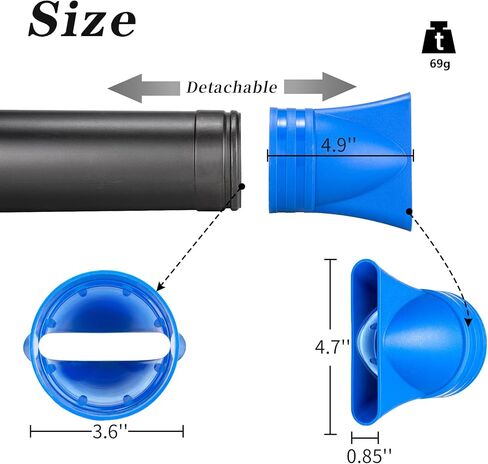 فوهة مسطحة لمنفاخ أوراق كوبالت 24 فولت، تعمل من أجل KHB 4124B-03 (عبوة واحدة، بدون أداة) in Kuwait