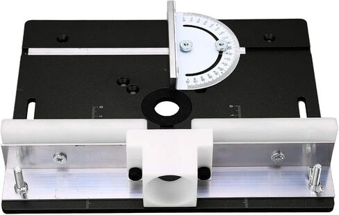 Router Lift, Aluminum Alloy Router Lift System with Stainless Steel Rod, 4 Jaw Clamping, Router Lift Base for 64 to 66mm Diameter Motors in Kuwait