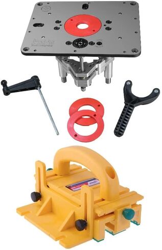 رافع راوتر من JessEm 02310 Rout-R-Lift II مع مجموعة Microjig Grr-Ripper ثلاثية الأبعاد (عنصرين) in Kuwait