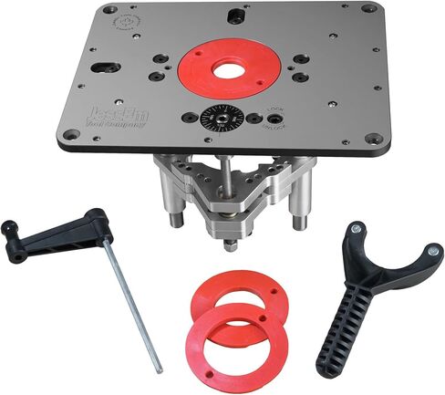 رافع راوتر من JessEm 02310 Rout-R-Lift II مع مجموعة Microjig Grr-Ripper ثلاثية الأبعاد (عنصرين) in Kuwait