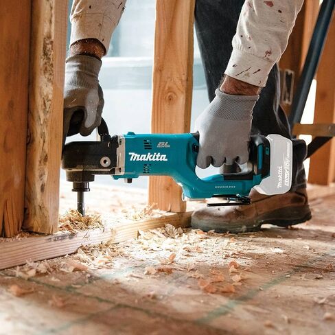 Makita XAD06Z 18V LXT® Lithium-Ion Brushless Cordless 7/16" Hex Right Angle Drill, Tool Only | Lithium-Ion with 5.0Ah Battery, Tool Only in Kuwait