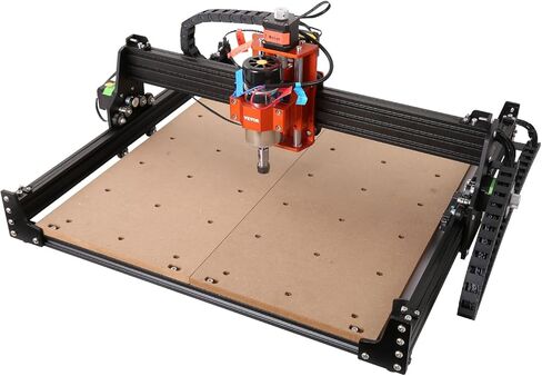 آلة التوجيه VEVOR CNC، 300 وات، 3 محاور GRBL للتحكم في نقش الخشب ونحت مجموعة أدوات الطحن، 400 × 400 × 75 مم / 15.7 × 15.7 × 2.95 في منطقة العمل 1200 دورة في الدقيقة للخشب الأكريليك MDF PVC الرغوة البلاستيكية in Kuwait